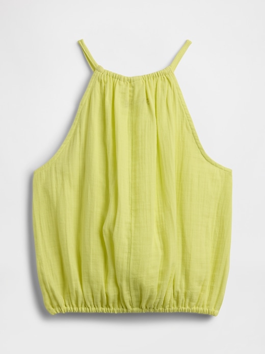 Image number 2 showing, Kids Gauze Halter Top