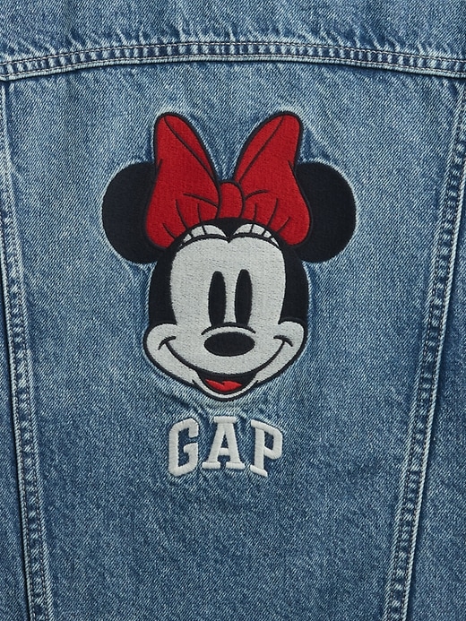 Image number 3 showing, GapKids &#215 Disney Minnie Mouse Relaxed Icon Denim Jacket