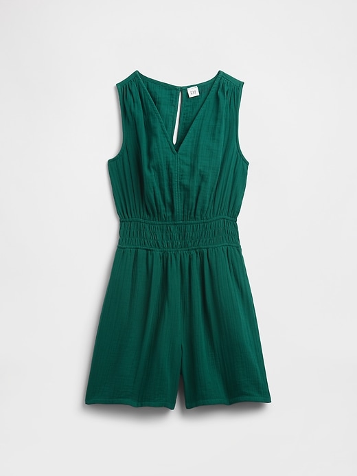 Image number 6 showing, Smocked V-Neck Romper