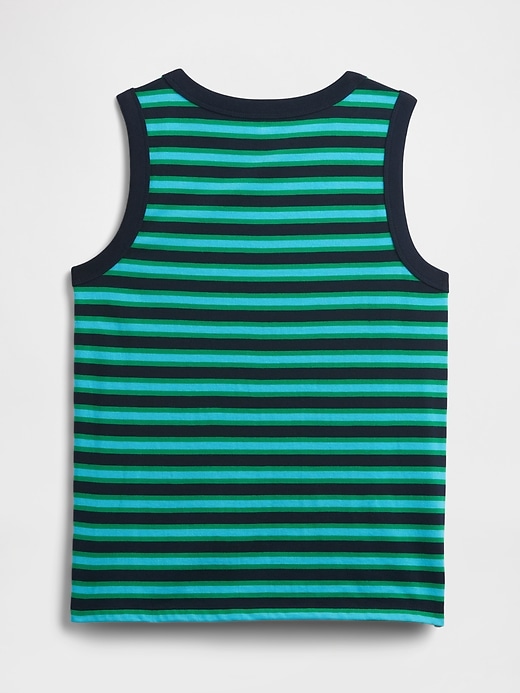 Image number 2 showing, Kids Stripe Muscle Tank Top