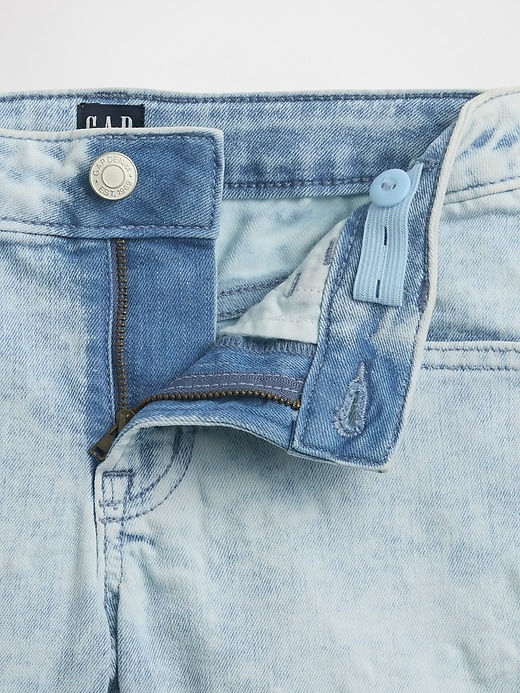 Image number 3 showing, Kids Mid Rise SuperStretch Denim Shorts