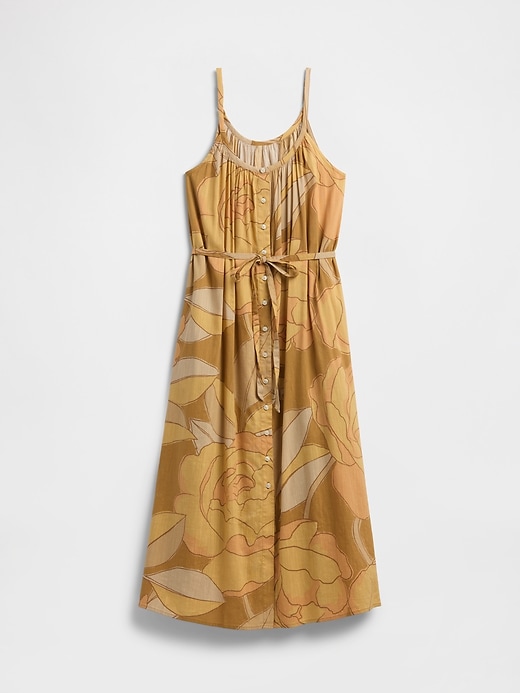 Image number 6 showing, Tie-Waist Scoopneck Maxi Dress