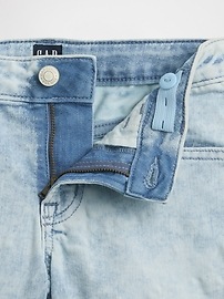 Kids Mid Rise SuperStretch Denim Shorts