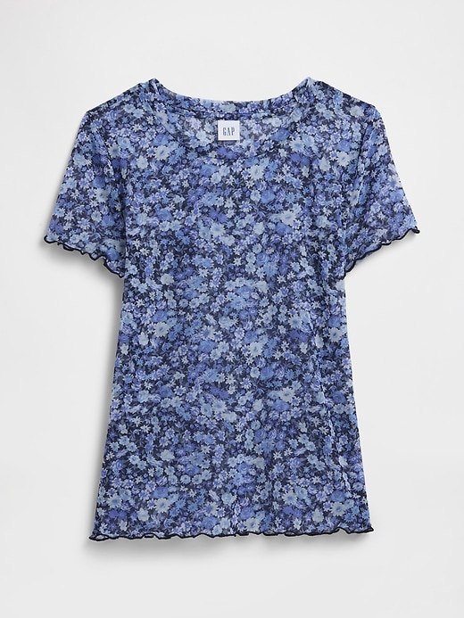 Image number 5 showing, Mesh Crewneck T-Shirt