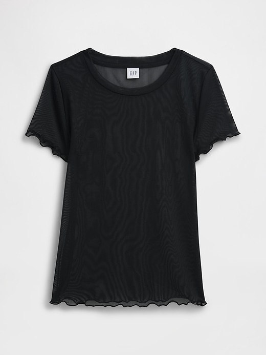 Image number 5 showing, Mesh Crewneck T-Shirt