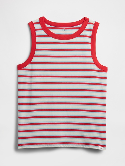 Kids Stripe Muscle Tank Top
