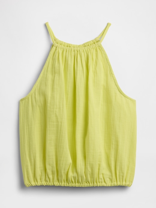 Image number 1 showing, Kids Gauze Halter Top