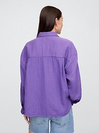 Gauze Big Shirt