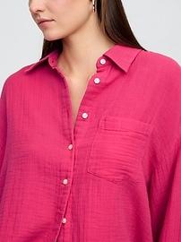 Gauze Big Shirt