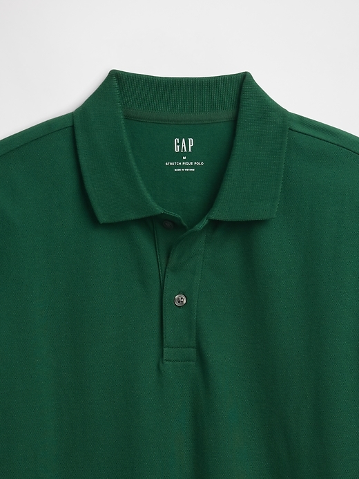 Image number 4 showing, Stretch Pique Polo Shirt