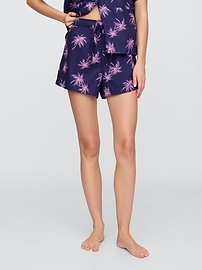 Poplin PJ Shorts