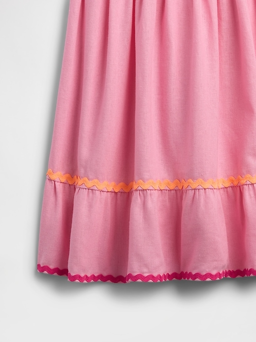 Image number 3 showing, babyGap Smocked Linen-Blend Dress