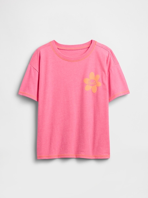 Image number 1 showing, GapKids &#124 Barbie&#153 Oversized Graphic T-Shirt