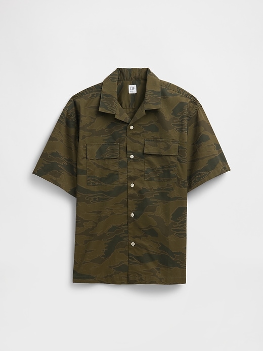 Image number 1 showing, Kids Relaxed Utility Vacay Shirt