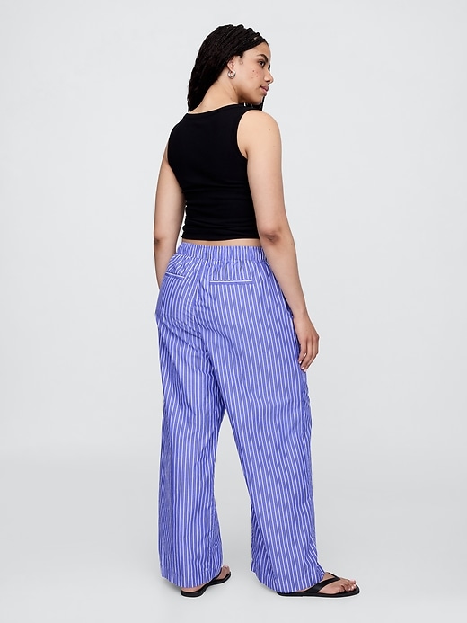 Image number 6 showing, Mid Rise Pull-On Wide-Leg Pants