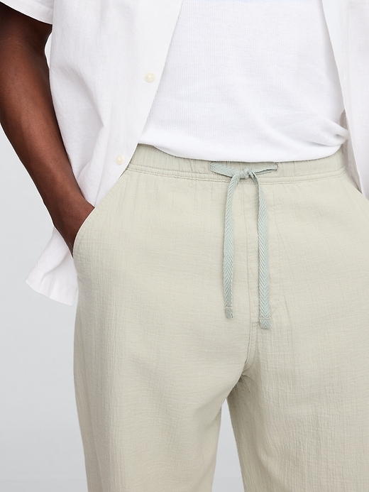 Image number 5 showing, Gauze Baggy Easy Pants
