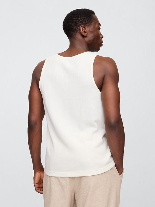 Image number 2 showing, Textured Ribbed Tank Top