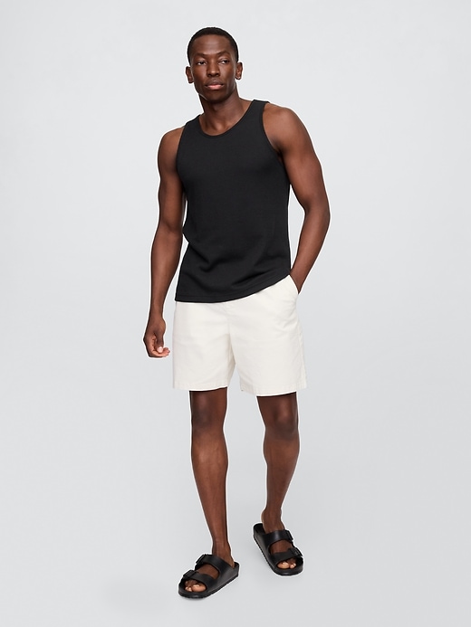 Image number 3 showing, Textured Ribbed Tank Top