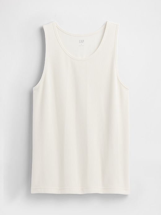 Image number 5 showing, Textured Ribbed Tank Top