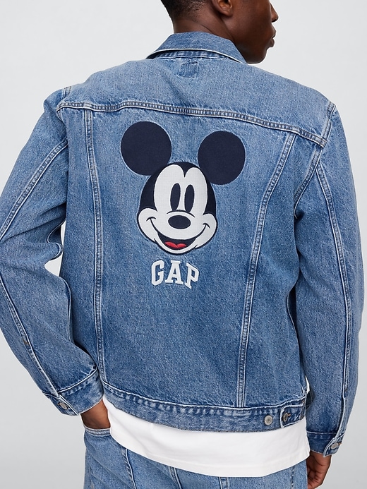 Image number 4 showing, Gap &#215 Disney Mickey Mouse Icon Denim Jacket
