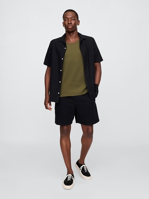 Image number 3 showing, Textured Ribbed Tank Top