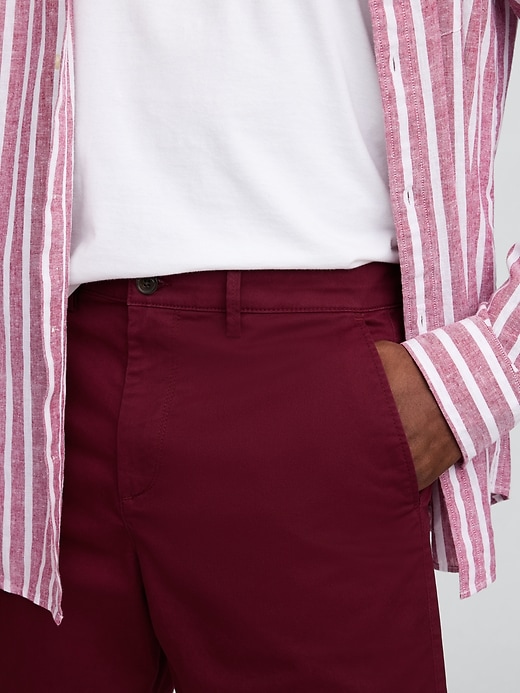 Image number 5 showing, 9" Essential Khaki Shorts