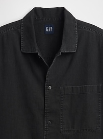 Denim Shirt in Boxy Fit