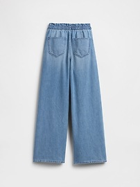 Kids High Rise Pull-On Baggy Jeans