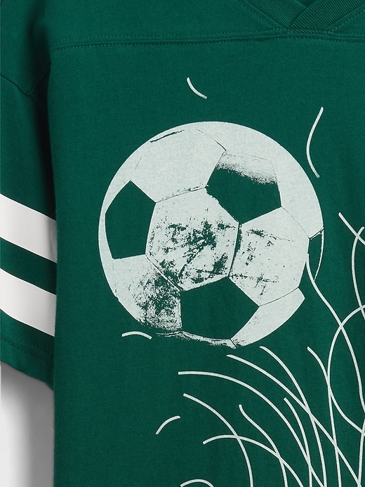 Image number 3 showing, Kids Oversized Sport Graphic T-Shirt