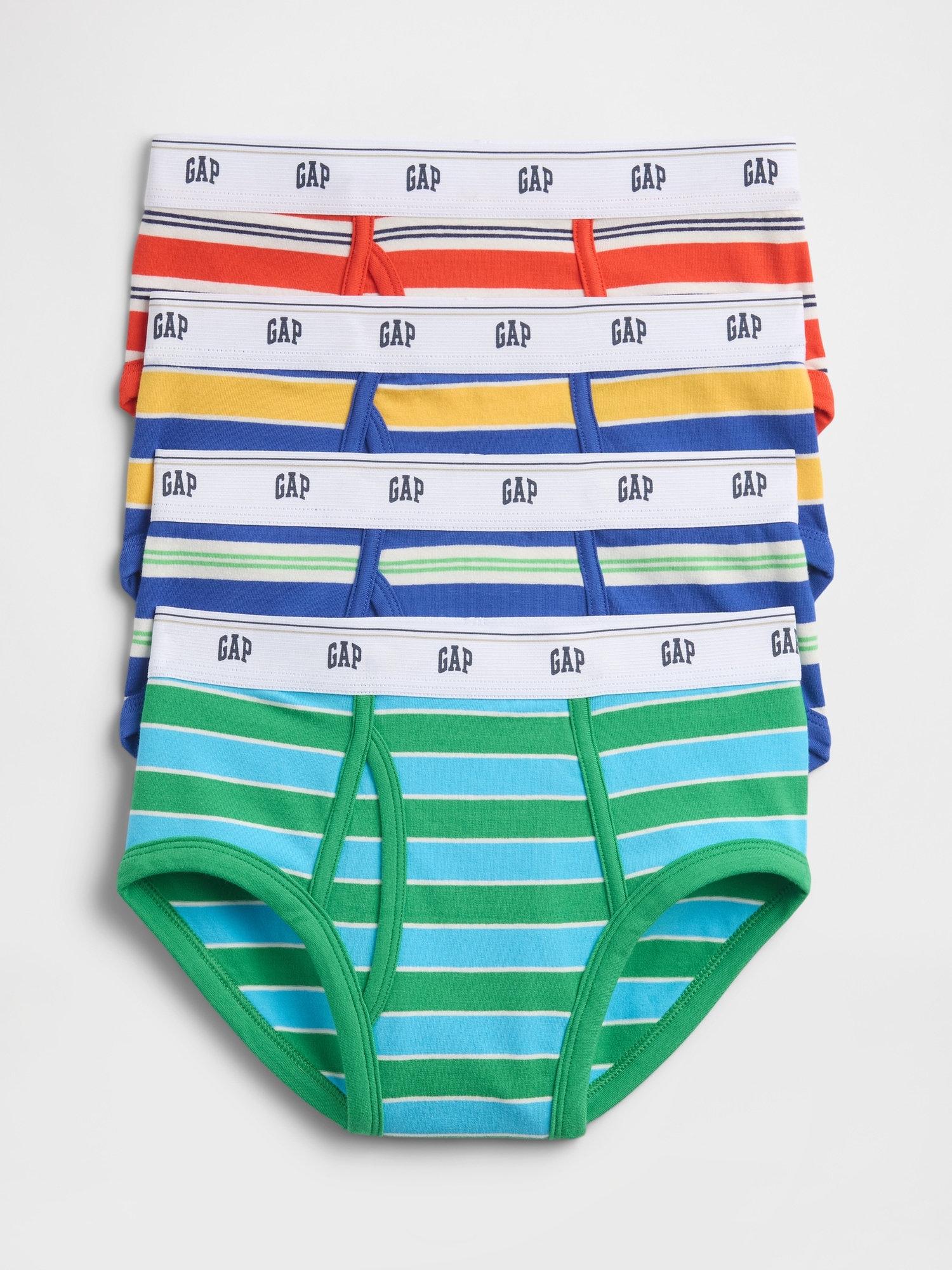 Kids Stripe Briefs (4-Pack)