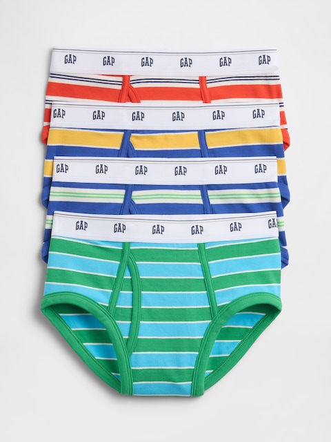 Kids Stripe Briefs (4-Pack)