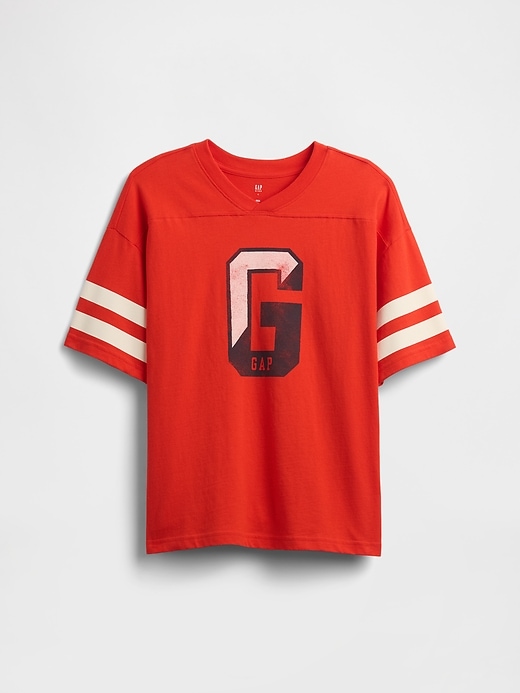 Image number 1 showing, Kids Oversized Sport Graphic T-Shirt