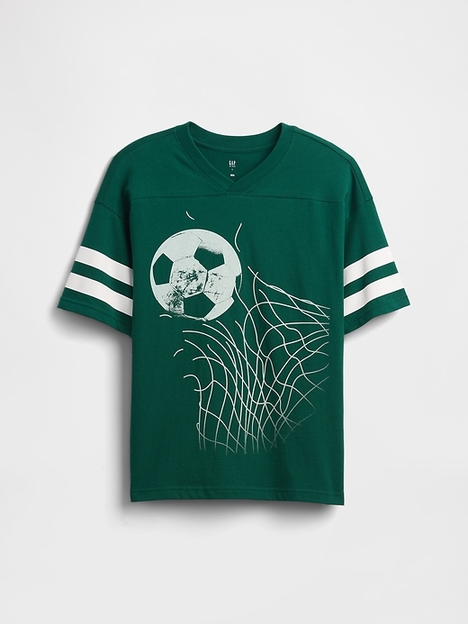 Image number 1 showing, Kids Oversized Sport Graphic T-Shirt
