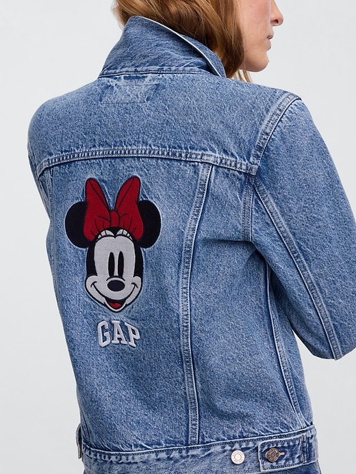 Image number 4 showing, Gap &#215 Disney Minnie Mouse Icon Denim Jacket
