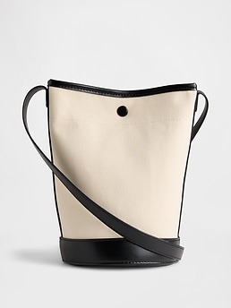 WHATITISNT★WMS Flory Strap Canvas Bucket Bag バケットバッグ WHATITISNT☆WMS Flory Strap Canvas Bucket Bag バケットバッグ