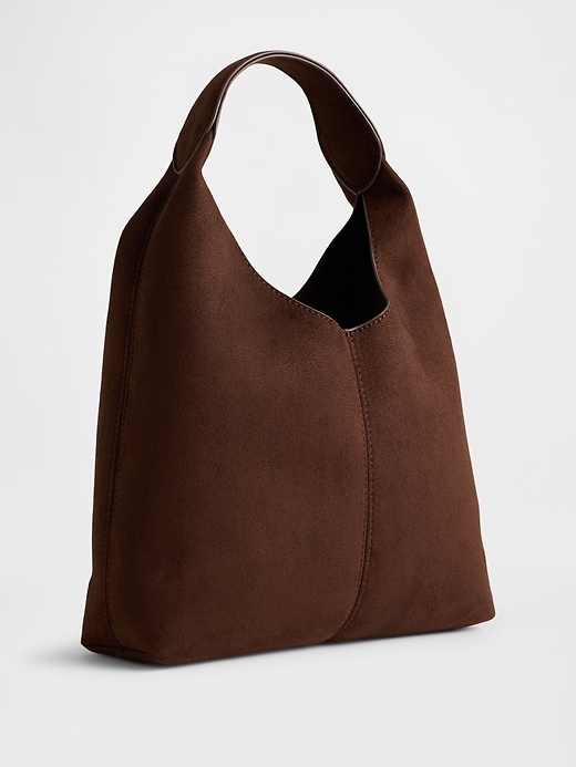 Image number 2 showing, Faux-Suede Handbag