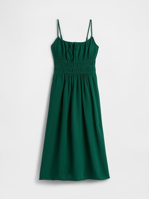 Image number 6 showing, Gauze Tie-Front Maxi Dress
