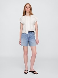 Lace Ruffle Top
