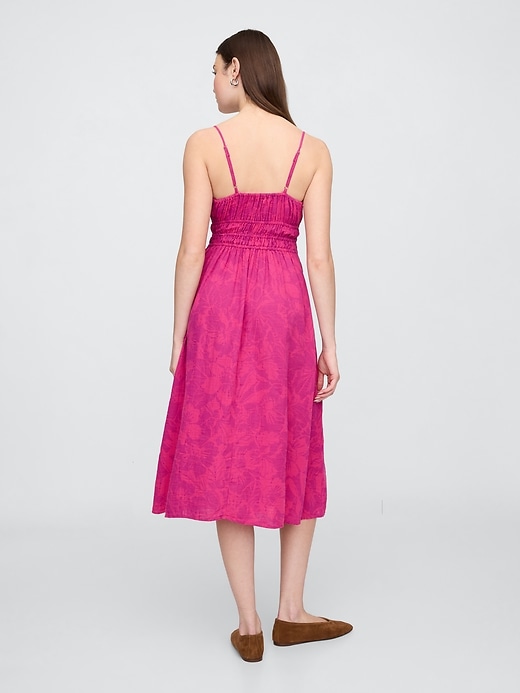 Image number 2 showing, Gauze Tie-Front Maxi Dress