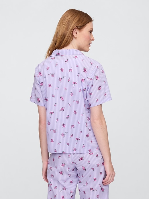 Image number 2 showing, Poplin PJ Shirt
