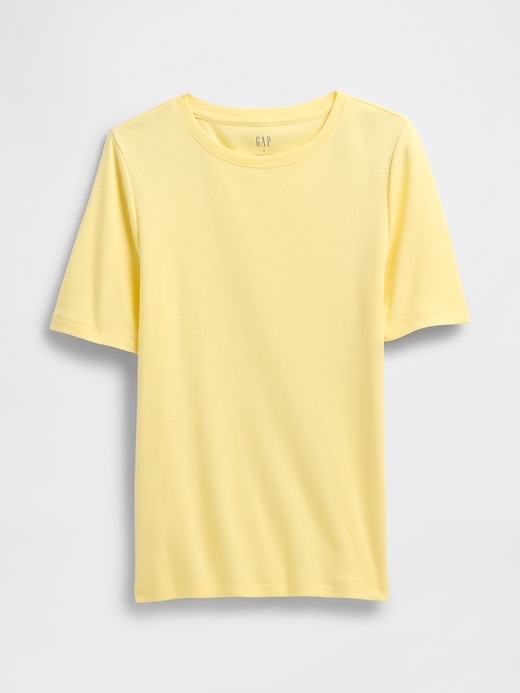 Image number 5 showing, Favorite Ribbed Crewneck T-Shirt