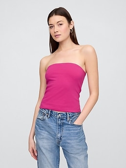 Stretch Jersey Tube Top | Gap Factory