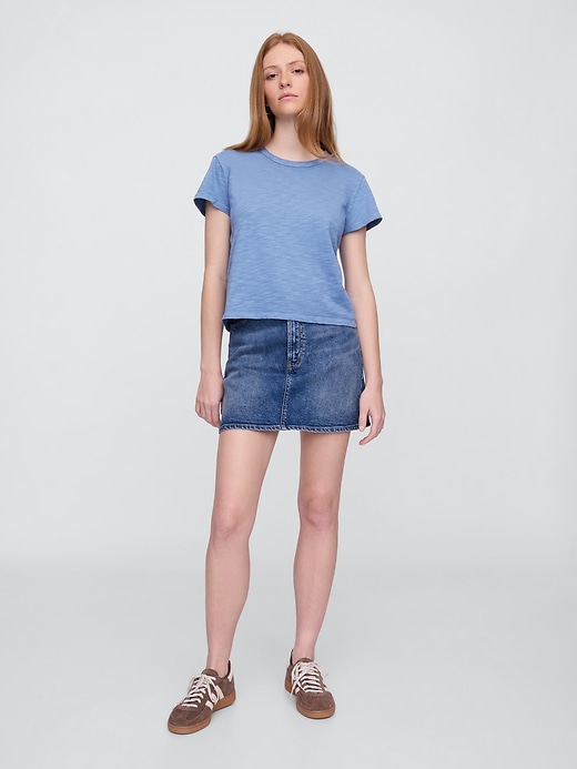 Image number 3 showing, ForeverSoft Shrunken Crewneck T-Shirt