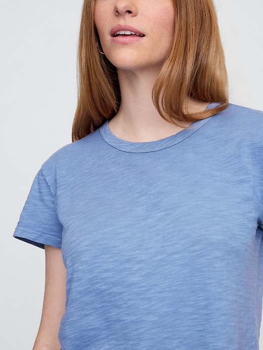 Image number 4 showing, ForeverSoft Shrunken Crewneck T-Shirt
