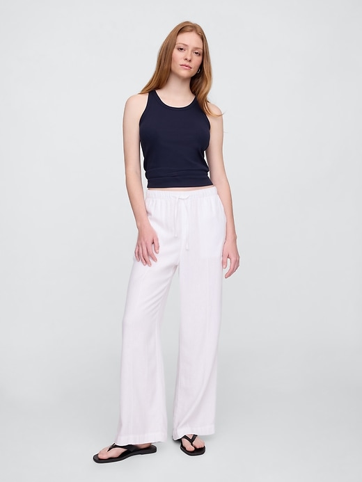 Image number 3 showing, Ribbed Scoopneck Tank Top