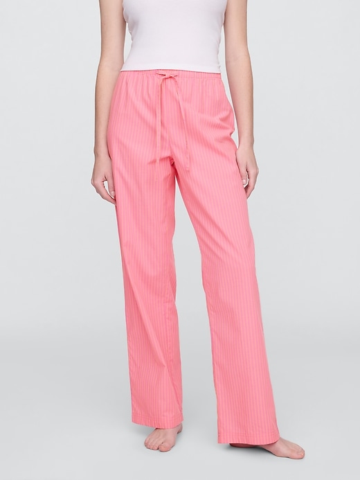 Image number 3 showing, Poplin PJ Pants