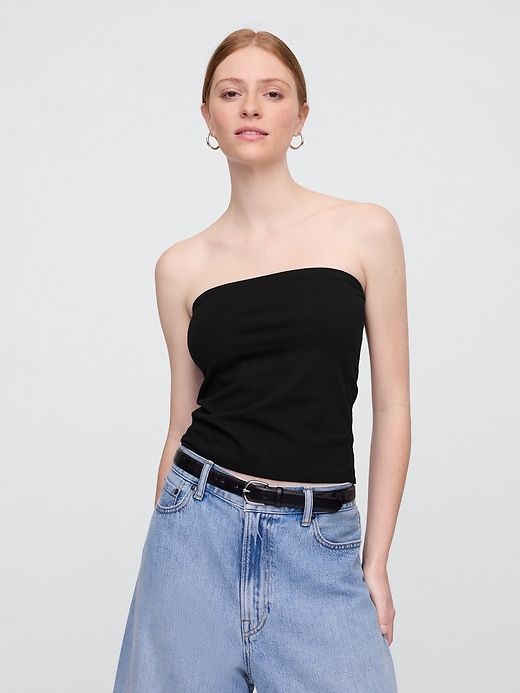 Image number 1 showing, Stretch Jersey Tube Top