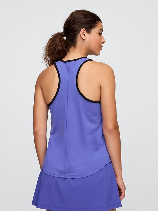 Image number 2 showing, GapFit Brushed Jersey Ringer Tank Top