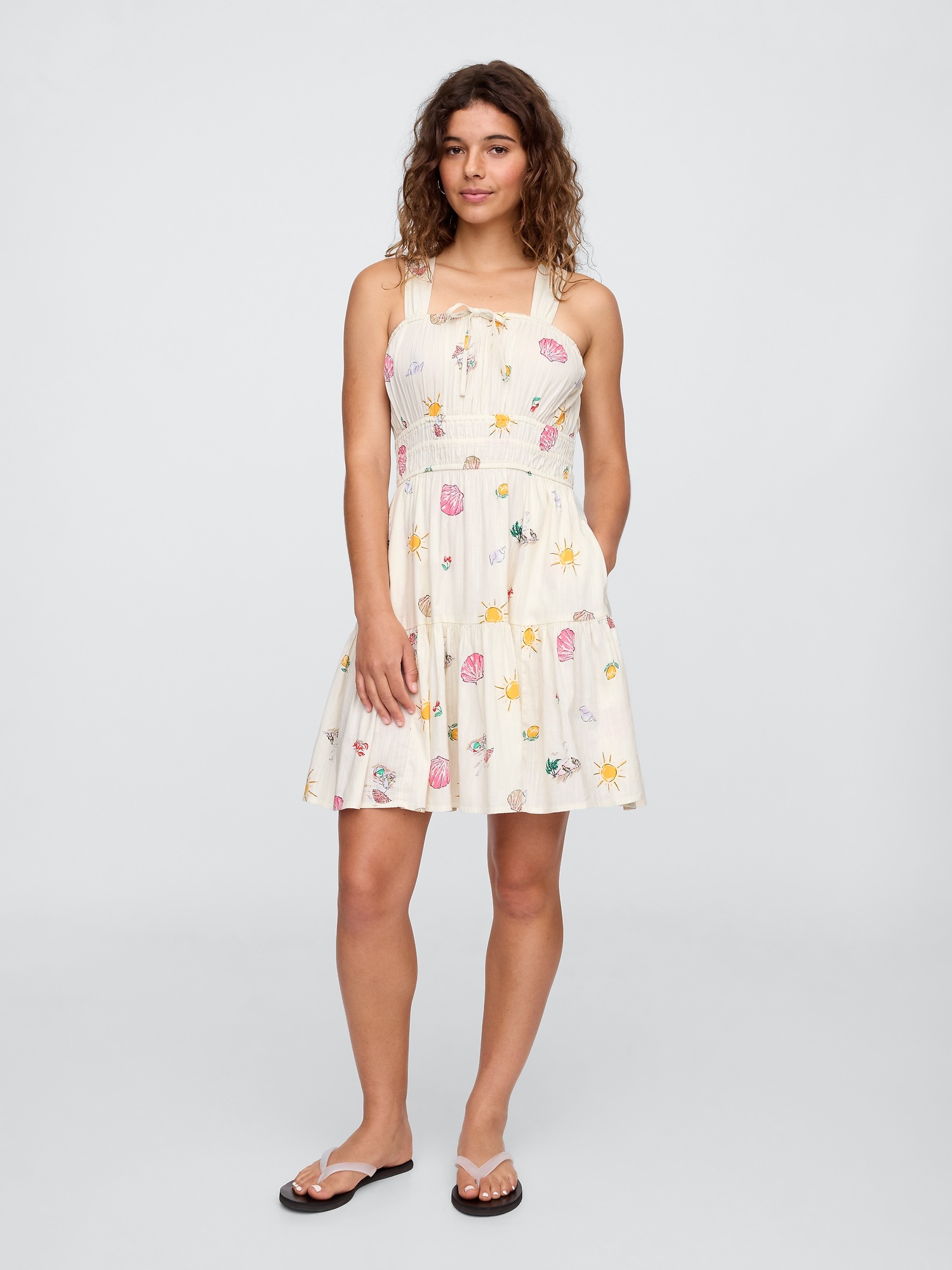 knee length dresses for ladies Chic Loose Fit Tank Dress Casual Sleeveless Midi Dresses – NTGFad main image 0