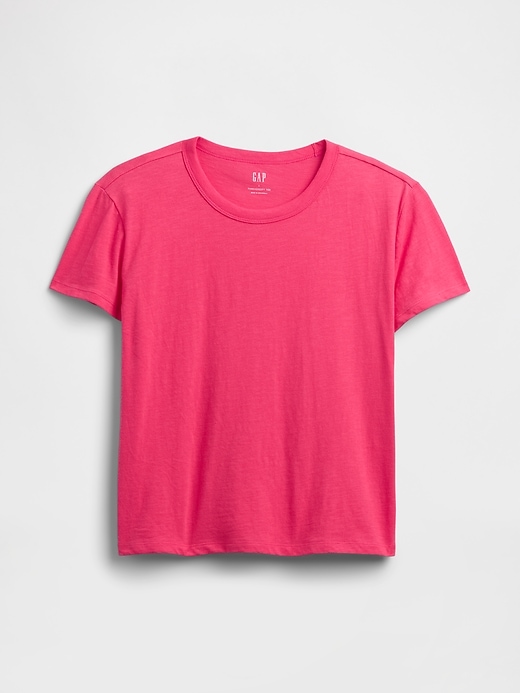 Image number 5 showing, ForeverSoft Shrunken Crewneck T-Shirt